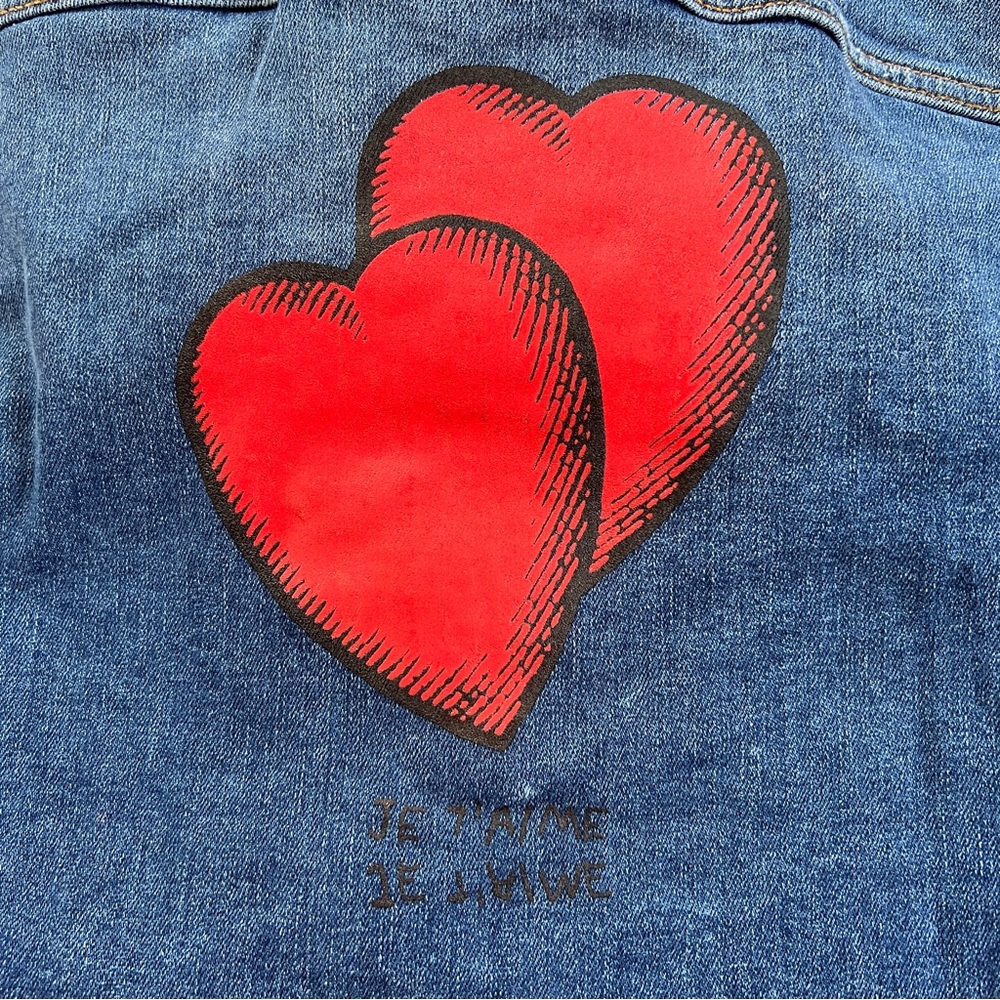 Zadig & Voltaire Denim Heart Jacket - Picture 10 of 12